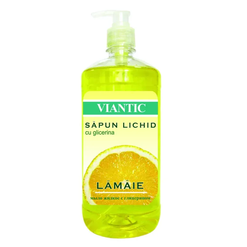 ВИАНТИК Жидкое мыло с глицерином Viantic Лимон 1l